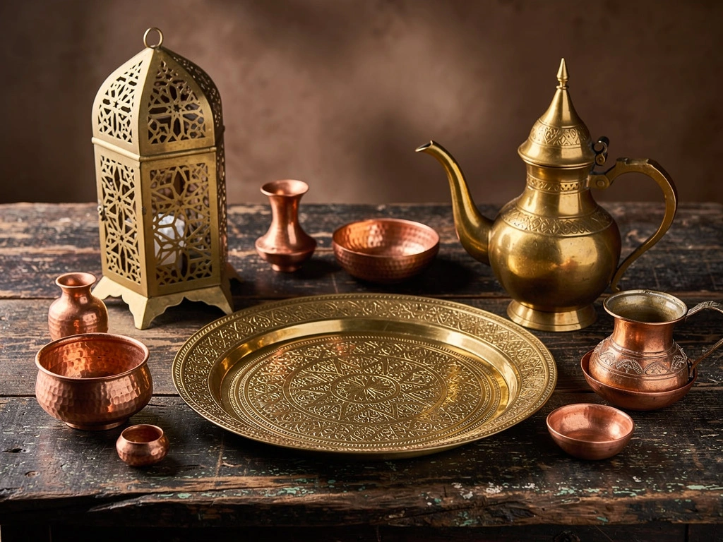 Artisan dinandier au travail - Techniques traditionnelles