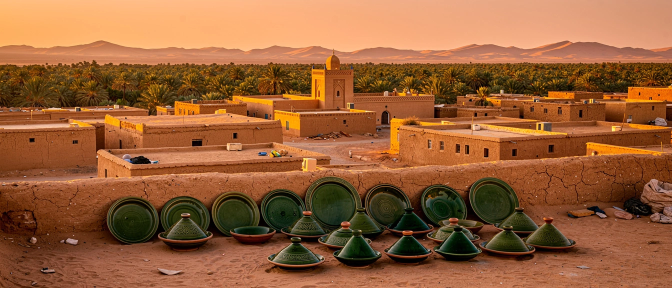 Tamegroute : Oasis Spirituelle et Berceau de la Poterie Verte au Maroc