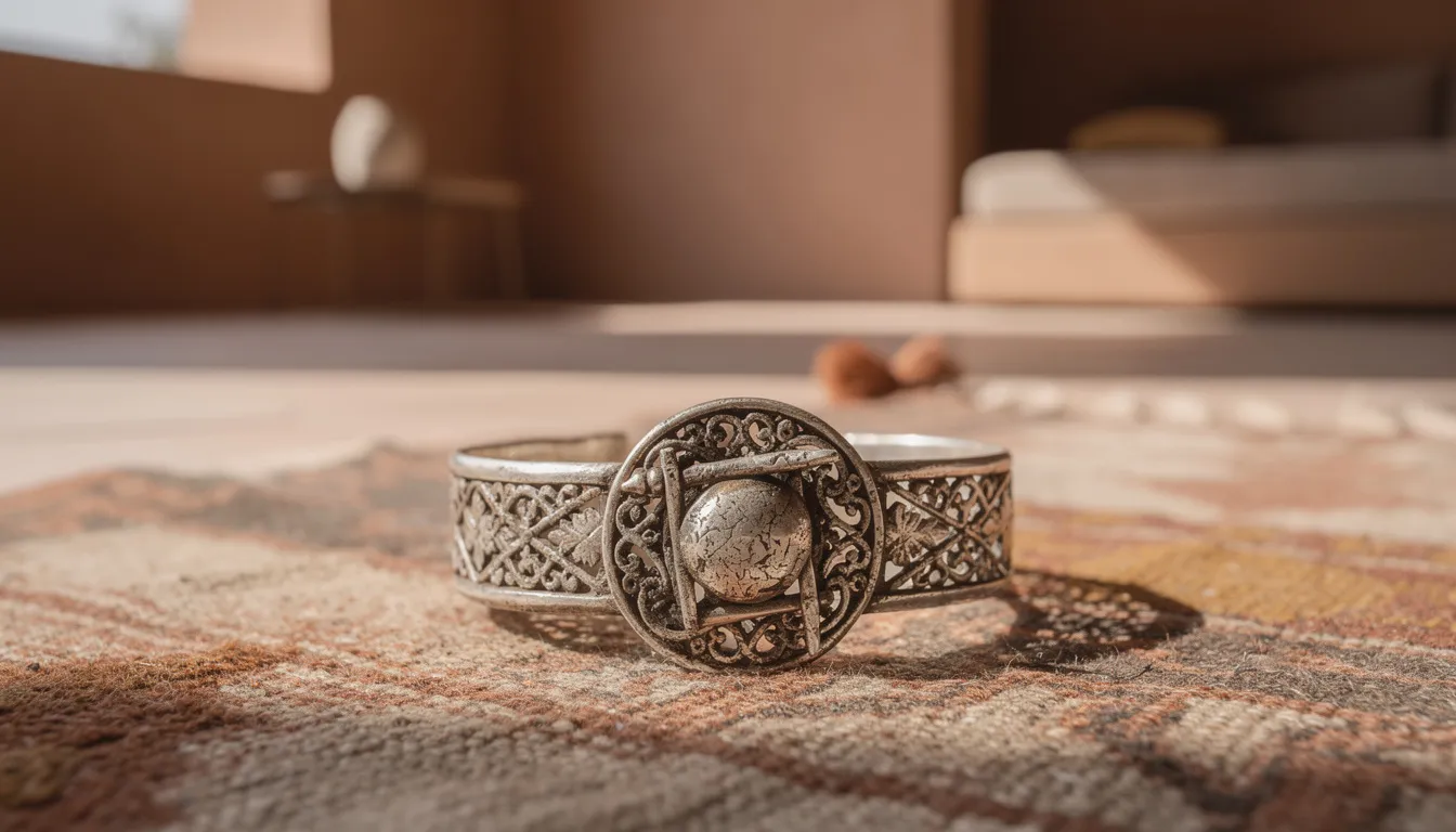 Bijoux berbères en argent du Tafilalet