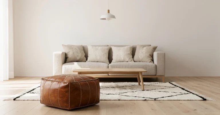 Guide pouf marocain : acheter authentique